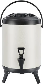 Heetwaterdispenser met kraan 10 liter wit