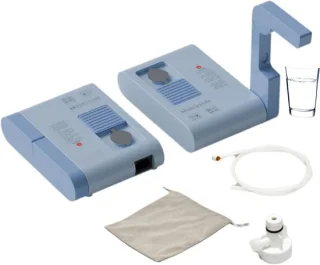 Heetwaterdispenser - mini waterkoker - blauw