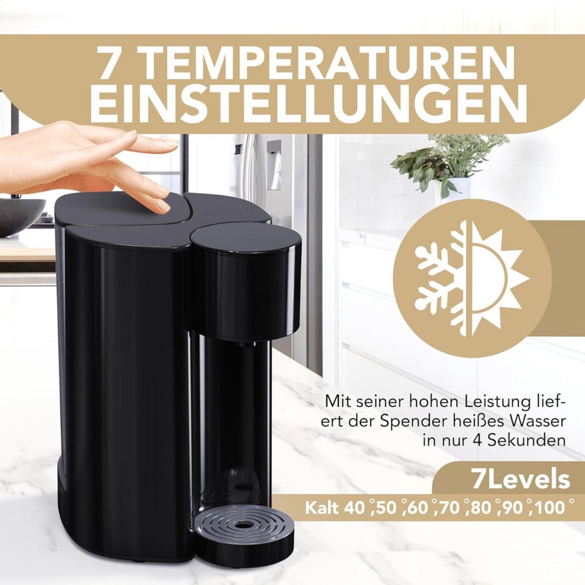 Heetwaterdispenser Warmwaterdispenser