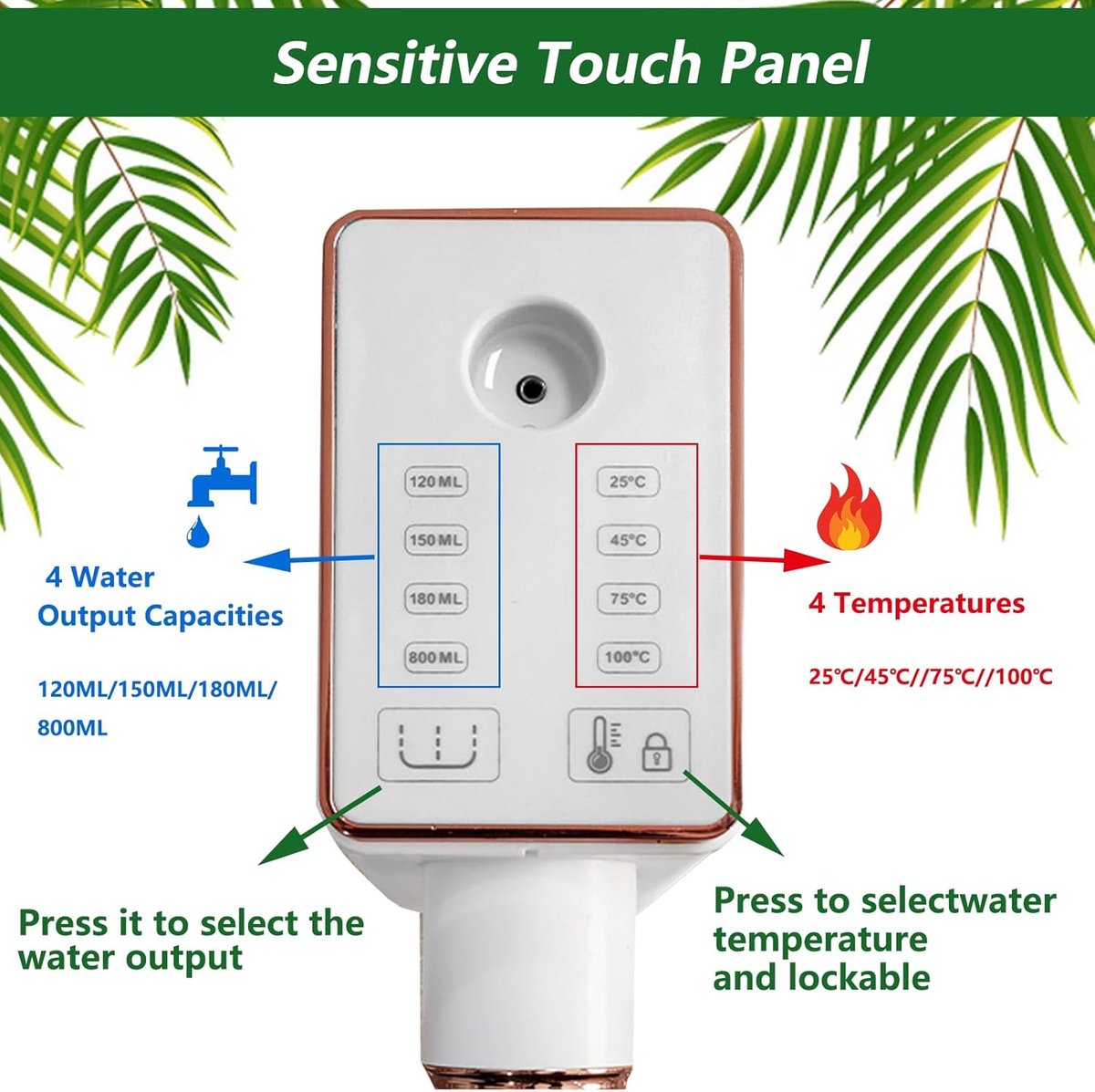 Heetwaterdispenser Warmwaterdispenser