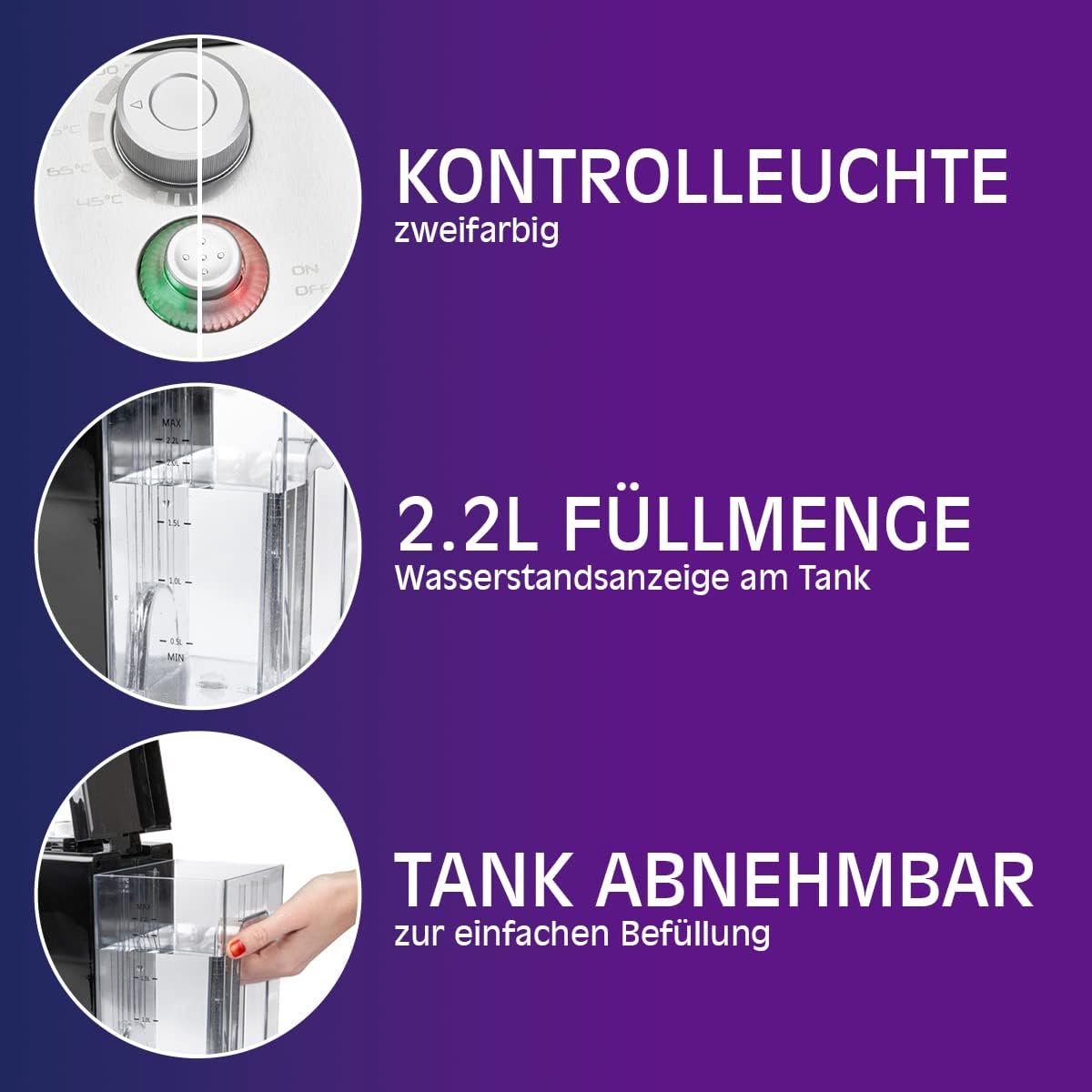 Heetwaterdispenser Warmwaterdispenser Heetwatertap