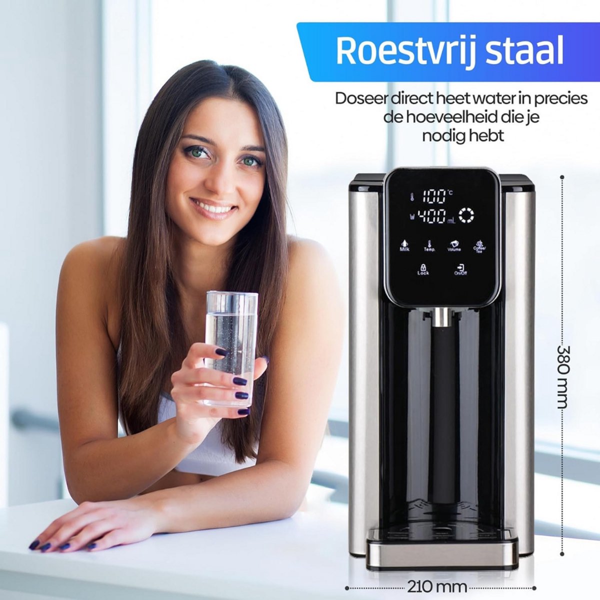 Heetwaterdispenser Warmwaterdispenser Heetwatertap