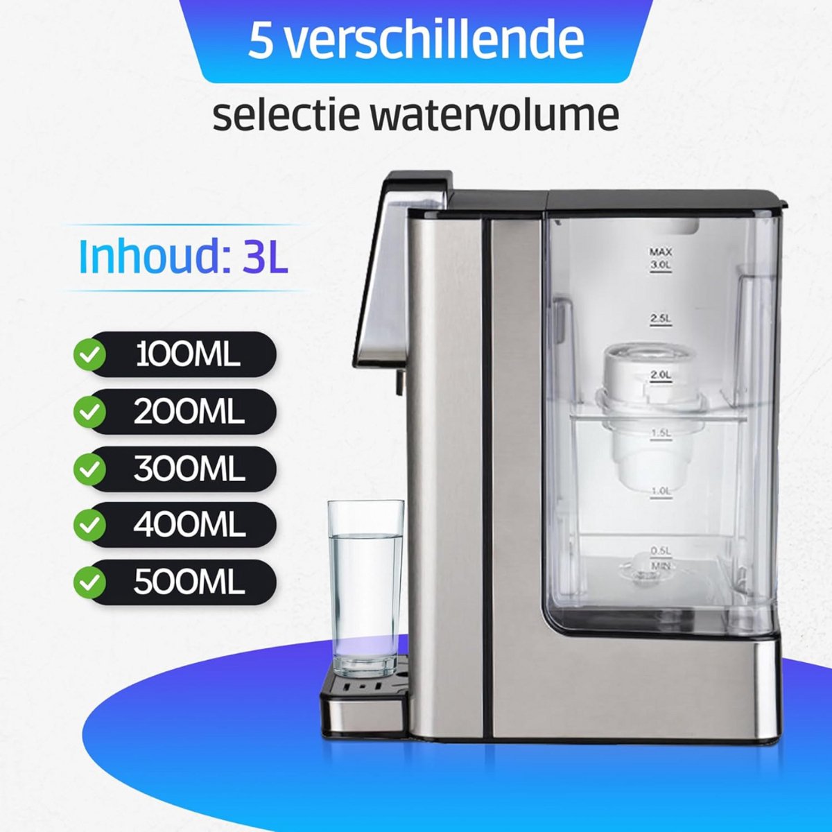 Heetwaterdispenser Warmwaterdispenser Heetwatertap
