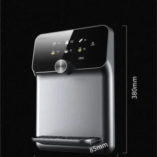 Heetwaterdispenser warmwaterkraan boiler met wandmontage - zwart