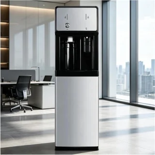 Heetwaterdispenser waterkoeler zwart