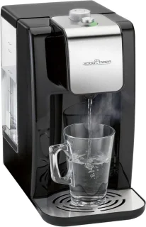 Heetwaterdispenser - waterkoker - 22 liter - roestvrij staal zwart