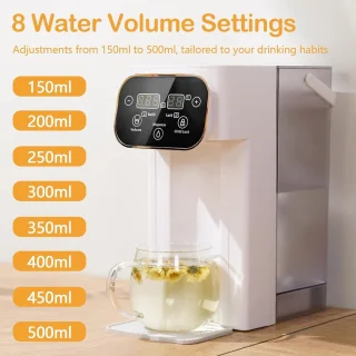 Heetwaterdispenser – waterkokerfilter – 3 liter – wit