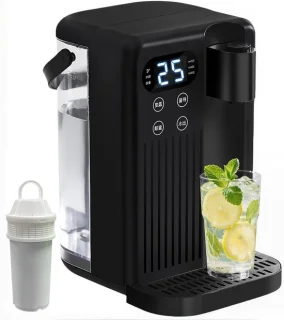 Heetwaterdispenser zwart