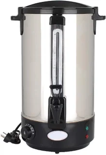 Horeca ketel warmwaterdispenser 20 liter zilver