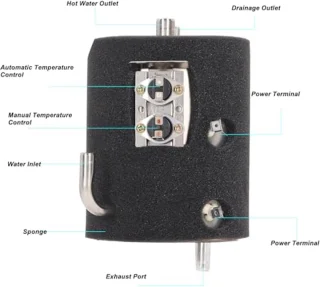 Hot Tank Warmwatertank 1L RVS