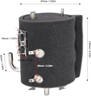 Hot Tank Warmwatertank 1L RVS