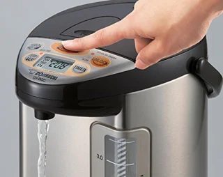 Hybrid Water Boiler 5 L RVS Donkerbruin
