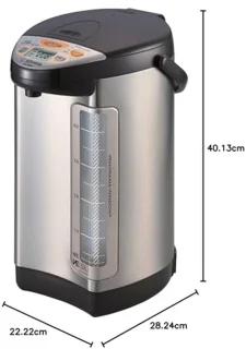 Hybrid Water Boiler 5 L RVS Donkerbruin