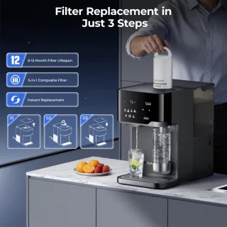 Hydrofast C300 omgekeerde osmose waterfilter voor op het aanrecht
