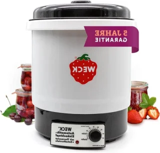 Inmaakautomaat glühweinkoker 29 liter zwart