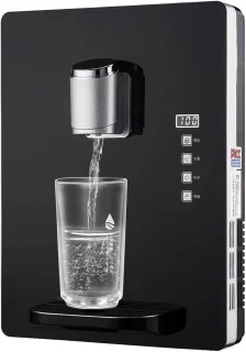 Instant warm waterkraan wandmontage wit