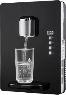 Instant warm waterkraan wandmontage wit