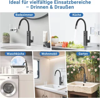 Instant warmwaterkraan RVS