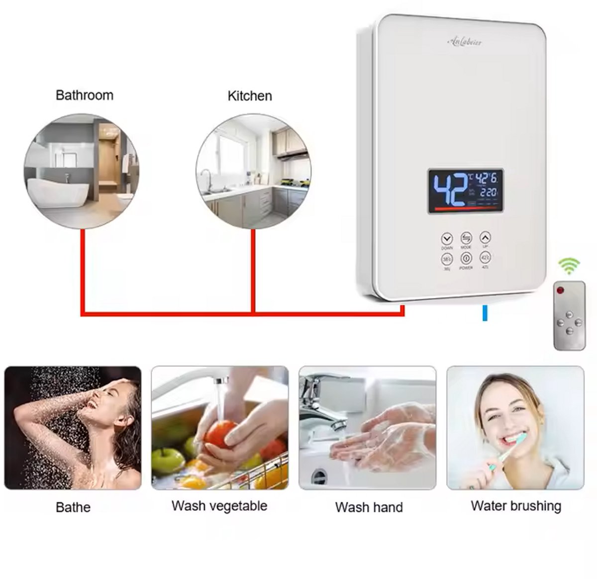 Instant Water Heater Electric Tankless