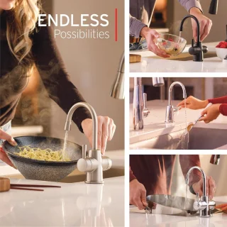 Instant Waterdispenser - Satijn Nikkel