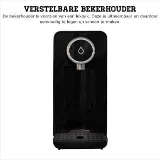 Instant Waterkoker 2.5L Warmwaterdispenser Zwart
