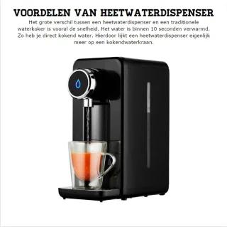 Instant Waterkoker Rapid Boil 2.5L Warmwaterdispenser