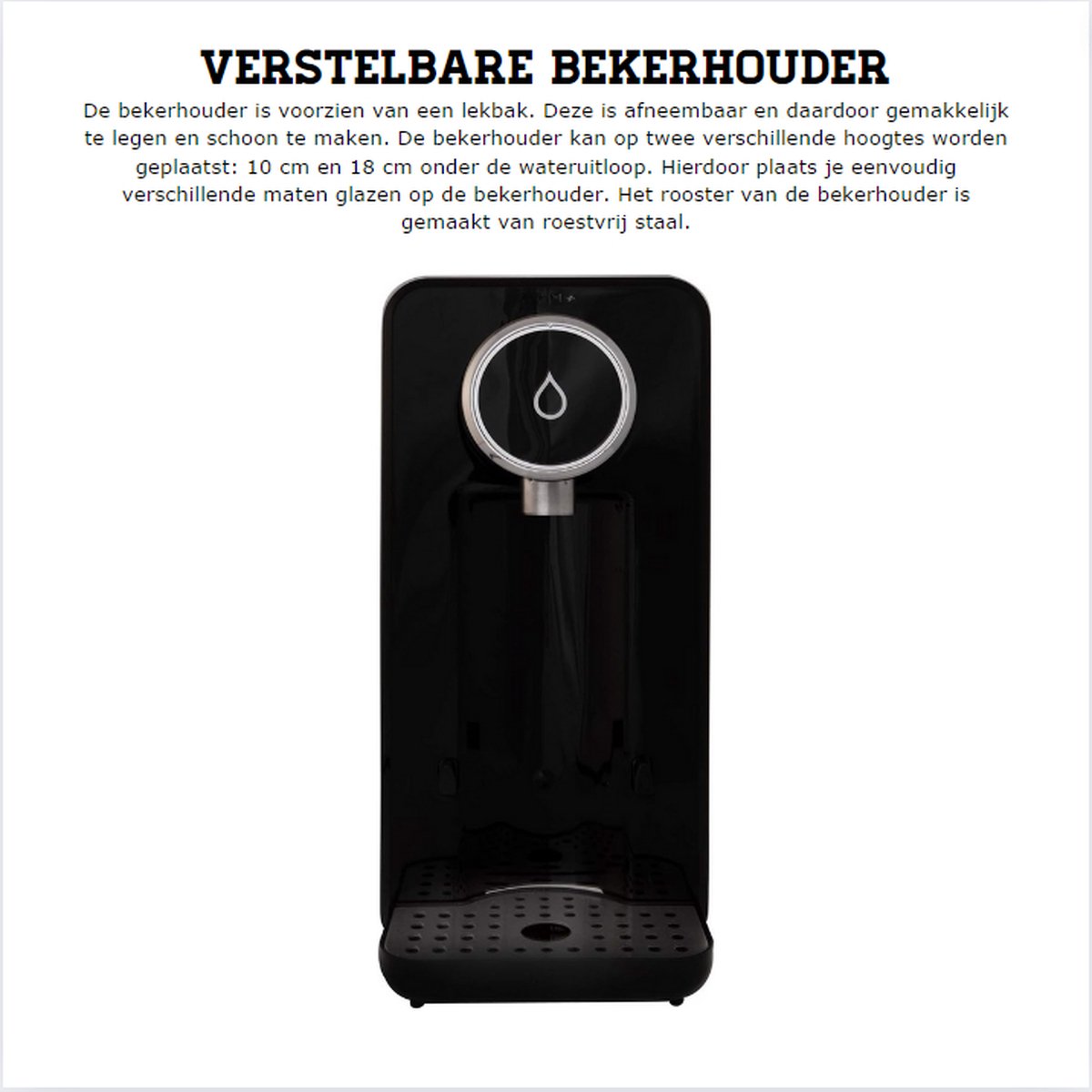 Instant Waterkoker Rapid Boil 2.5L Warmwaterdispenser