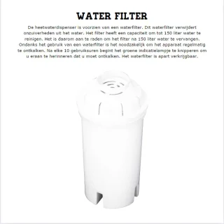 Instant Waterkoker Rapid Boil 2.5L Warmwaterdispenser