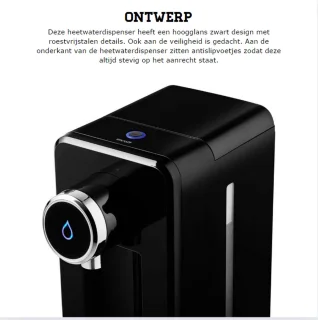 Instant Waterkoker Rapid Boil 2.5L Warmwaterdispenser