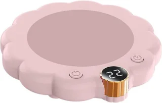 Intelligente elektrische koffiewarmer roze
