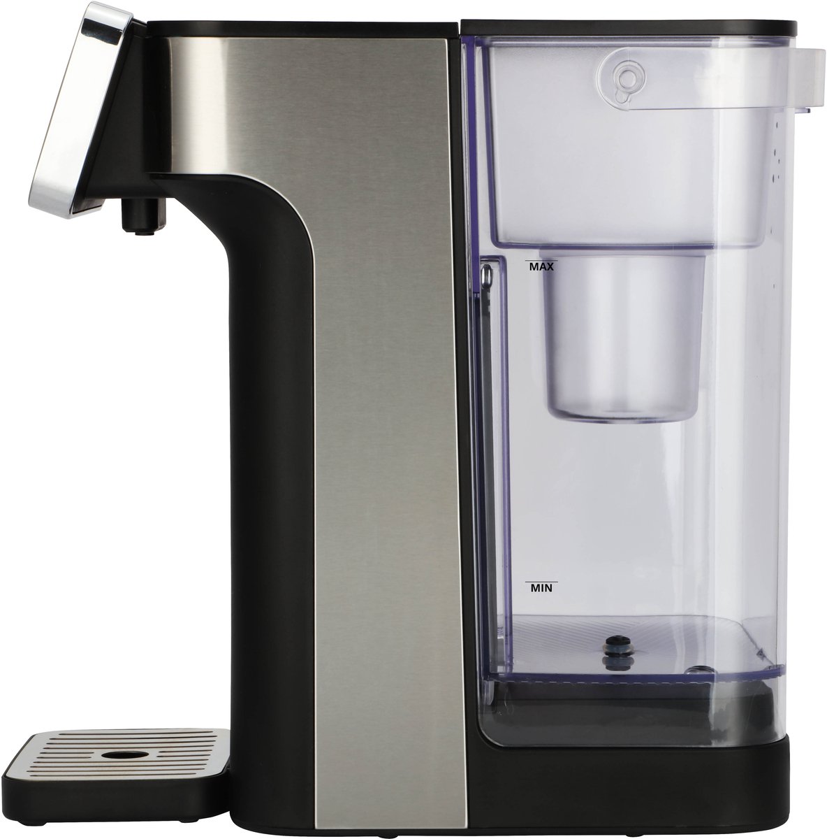 Inventum HWD725B Heetwaterdispenser Zwart/RVS