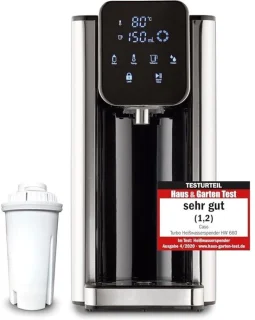 Kavora heetwaterdispenser 2.7L zwart/zilver