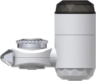 Keukenkraan Doorstroomverwarmer - Zwart