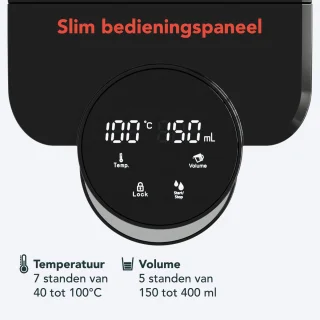 KitchenBrothers Heetwaterdispenser 2.5L RVS