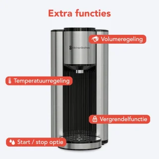 KitchenBrothers Heetwaterdispenser 2.5L RVS