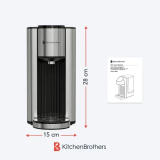 KitchenBrothers Heetwaterdispenser 2.5L RVS