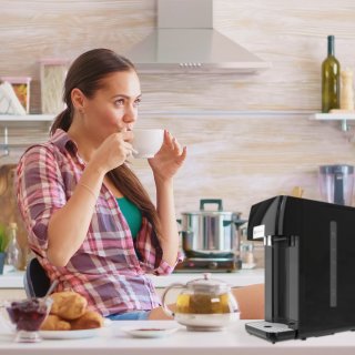 KitchenBrothers Heetwaterdispenser 2.5L Zwart