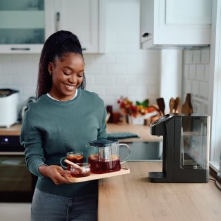KitchenBrothers Heetwaterdispenser 2.7L Zwart