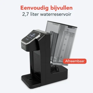 KitchenBrothers Heetwaterdispenser 2.7L Zwart
