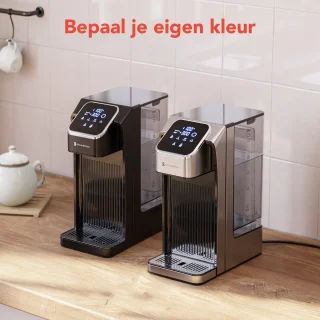 KitchenBrothers Heetwaterdispenser 2.7L Zwart