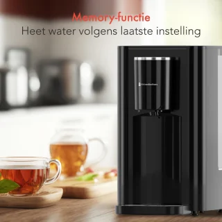 KitchenBrothers Heetwaterdispenser 2.9L Zwart