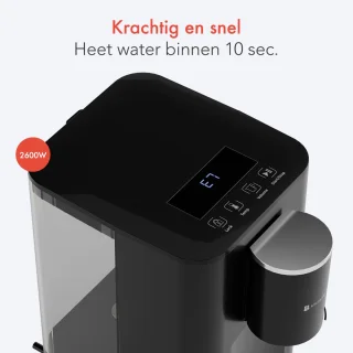 KitchenBrothers Heetwaterdispenser 2.9L Zwart