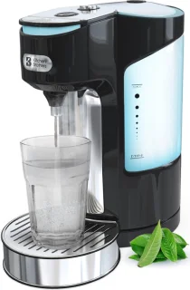 KitchenBrothers Heetwaterdispenser 2L RVS/Zwart