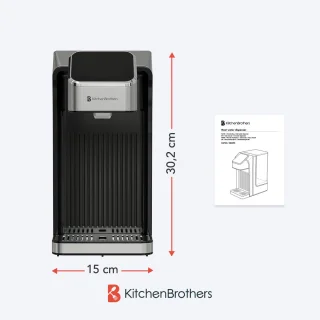 KitchenBrothers Heetwaterdispenser RVS 2.7L