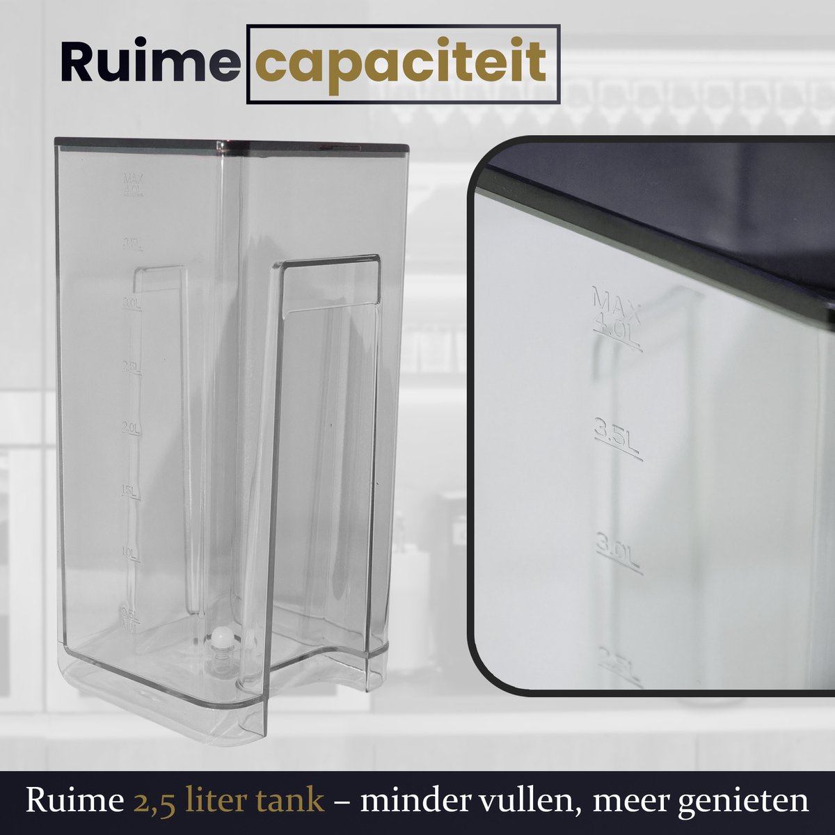 KitchenMasters Heetwaterdispenser 4L