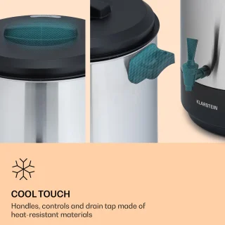 Klarstein Inmaakmachine 25L RVS Heetwaterdispenser