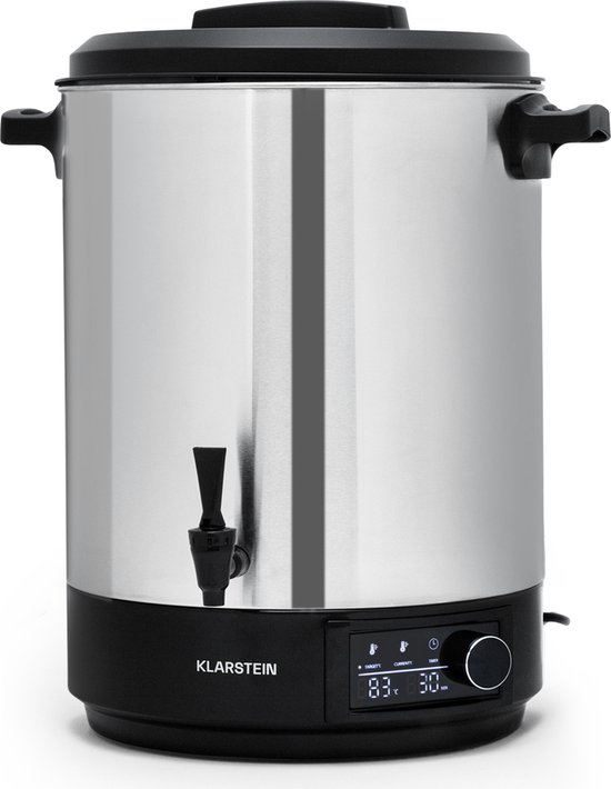 Klarstein Inmaakmachine 25L RVS Heetwaterdispenser