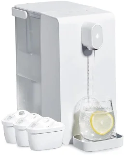 Klarven waterkoker, wit