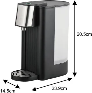 Klausberg KB7877 Hot Water Dispenser 2,5L Zwart/RVS
