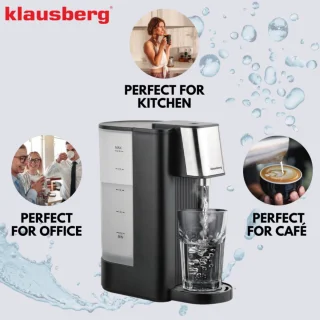 Klausberg KB7877 Hot Water Dispenser 2,5L Zwart/RVS